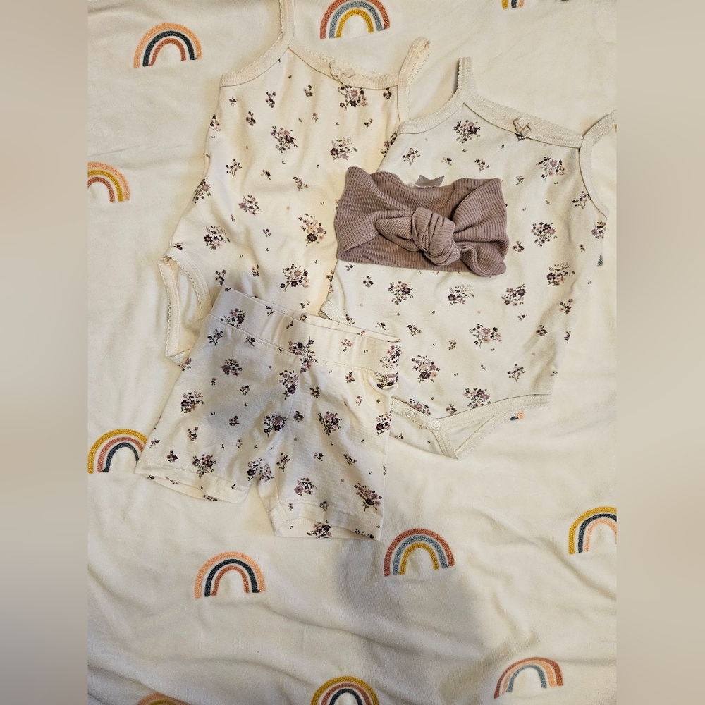 Jamie Kay, singlet bundle, 6-12m